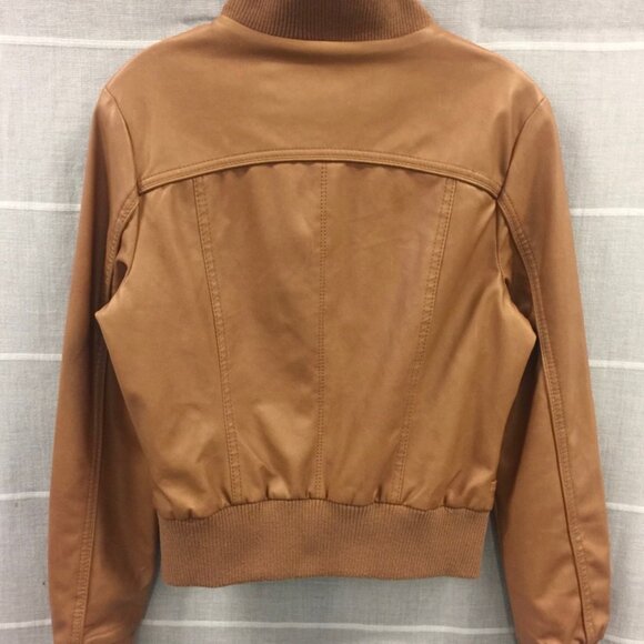 Ci Sono by Cavalini Faux Leather Jacket Coat, M - Picture 6 of 7